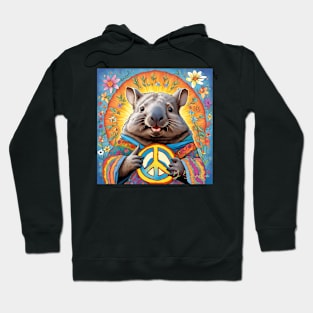 The peaceful Wombat Hoodie